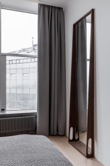 Фото интерьера спальни квартиры в современном стиле