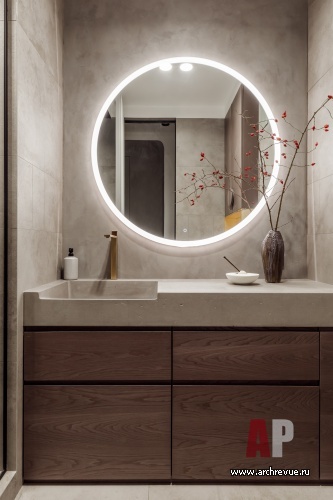 Фото интерьера санузла квартиры в современном стиле