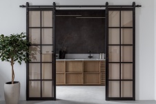 Фото интерьера кухни квартиры в современном стиле