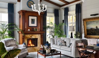 Деревянная усадьба в Подмосковье 