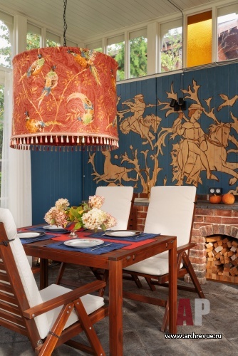 Фото беседки дома в стиле неоклассика