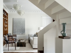 Фото интерьера гостиной квартиры в стиле фьюжн