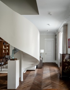 Фото интерьера гостиной квартиры в стиле фьюжн