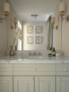 Фото интерьера санузла квартиры в стиле фьюжн 