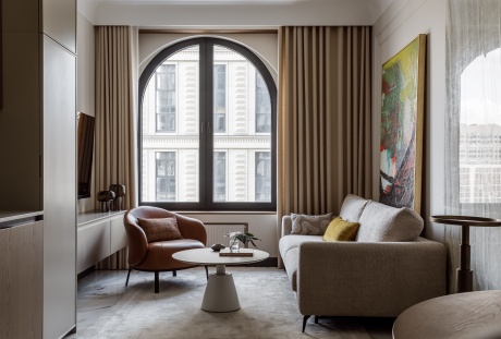 Элегантная квартира в стиле неоклассика 