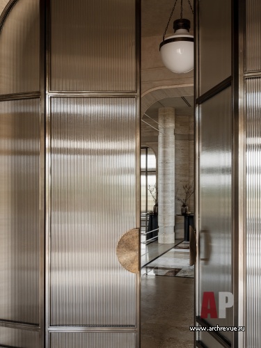 Фото интерьера входной зоны дома в стиле ар-деко