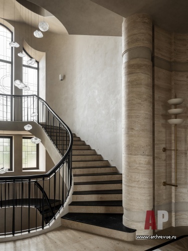 Фото лестницы дома в стиле ар-деко