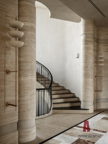 Фото лестницы дома в стиле ар-деко