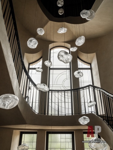 Фото лестницы дома в стиле ар-деко