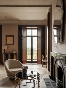 Фото интерьера спальни дома в стиле ар-деко