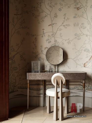 Фото интерьера будуара дома в стиле ар-деко