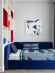 Фото интерьера детской квартиры в стиле неоклассика