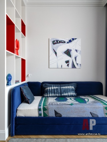 Фото интерьера детской квартиры в стиле неоклассика