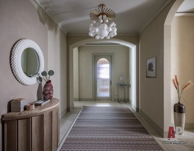 Фото интерьера входной зоны квартиры в стиле фьюжн