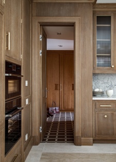 Фото интерьера кухни квартиры в стиле фьюжн