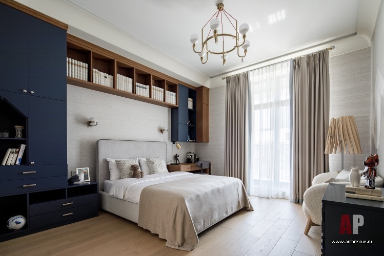 Фото интерьера детской квартиры в стиле фьюжн 