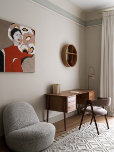 Фото интерьера детской квартиры в стиле фьюжн 