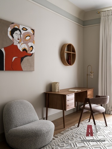 Фото интерьера детской квартиры в стиле фьюжн 