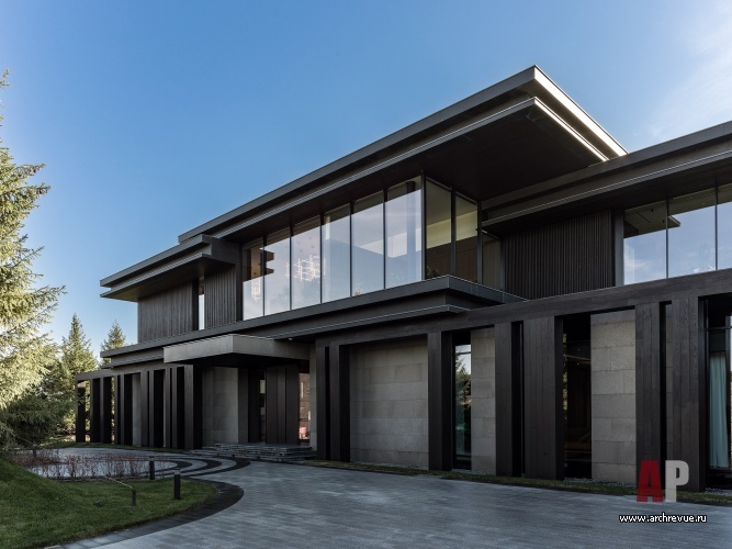 Фото фасада дома в современном стиле