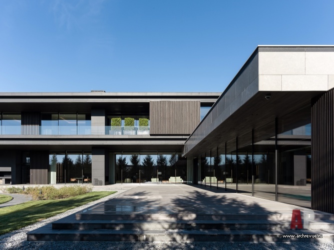 Фото фасада дома в современном стиле