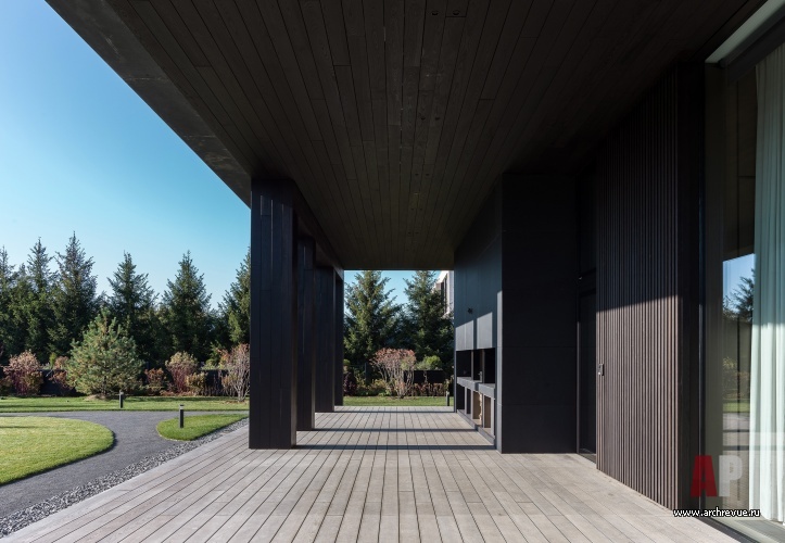  Фото террасы дома в современном стиле 