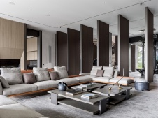 Фото интерьера зоны отдыха дома в современном стиле 