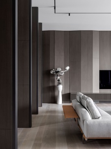 Фото интерьера гостиной дома в современном стиле 