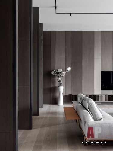 Фото интерьера гостиной дома в современном стиле 