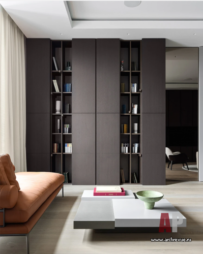 Фото интерьера кабинета дома в современном стиле 