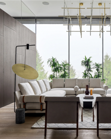 Фото интерьера кабинета дома в современном стиле