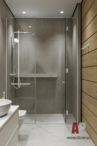 Фото интерьера санузла дома в стиле неоклассика