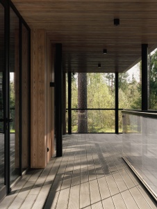 Фото террасы дома в современном стиле 