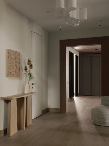 Фото интерьера входной зоны дома в современном стиле 