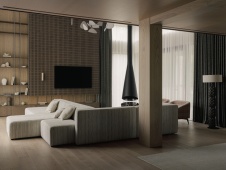 Фото интерьера зоны отдыха дома в современном стиле