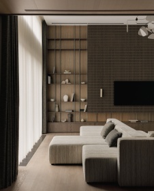 Фото интерьера гостиной дома в современном стиле