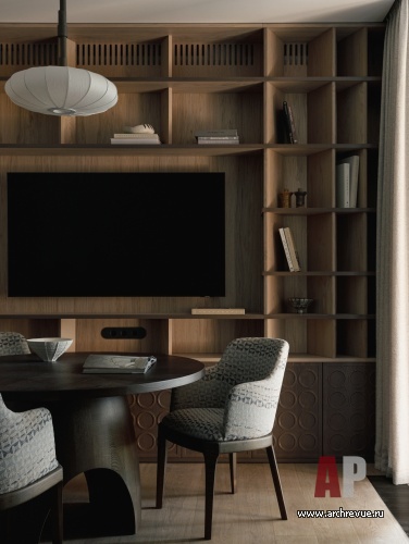 Фото интерьера кабинета дома в современном стиле 