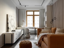 Фото интерьера детской квартиры в стиле неоклассика