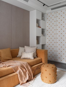 Фото интерьера детской квартиры в стиле неоклассика