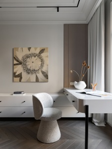 Фото интерьера детской квартиры в стиле неоклассика