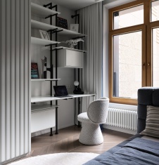 Фото интерьера детской квартиры в стиле неоклассика