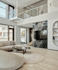 Фото интерьера зоны отдыха дома в стиле фьюжн