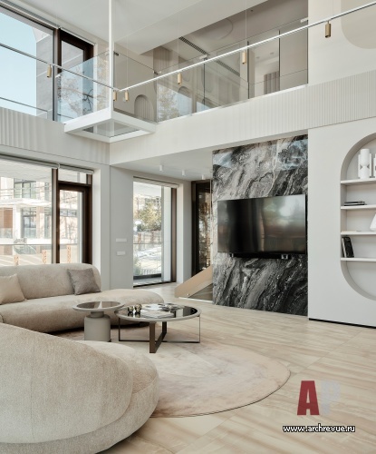 Фото интерьера зоны отдыха дома в стиле фьюжн