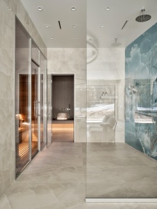 Фото интерьера СПА-зоны дома в стиле фьюжн