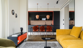 Панорамная квартира с видом на Сити