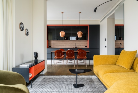 Панорамная квартира с видом на Сити