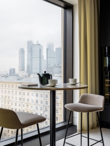 Фото интерьера кухни квартиры в стиле фьюжн