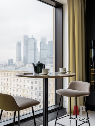 Фото интерьера кухни квартиры в стиле фьюжн