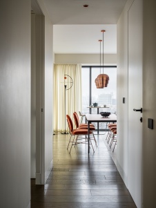 Фото интерьера кухни квартиры в стиле фьюжн