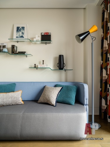 Фото интерьера кабинета квартиры в стиле фьюжн