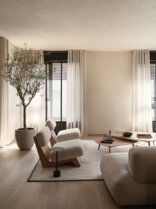 Фото интерьера гостиной квартиры в современном стиле